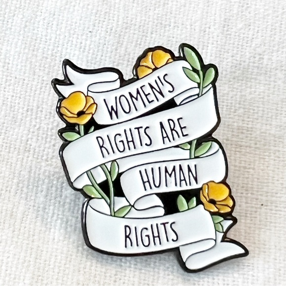 Women’s Rights Enamel Pin - Picture 1 of 2